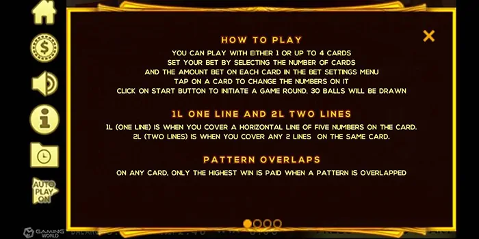 วิธีเล่นเกม Bingo online Slotxo